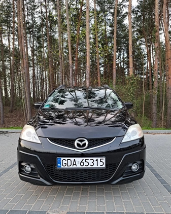 Mazda 5 cena 18900 przebieg: 252500, rok produkcji 2009 z Białogard małe 254